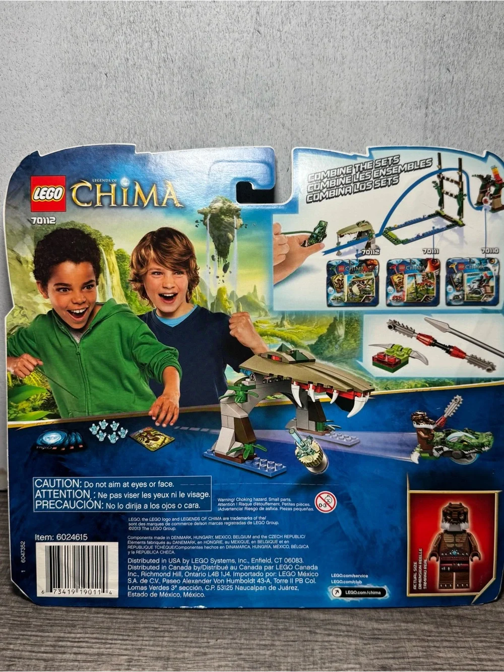 LEGO Legends of Chima Croc Chomp (70112) 109 Pcs Crug NEW